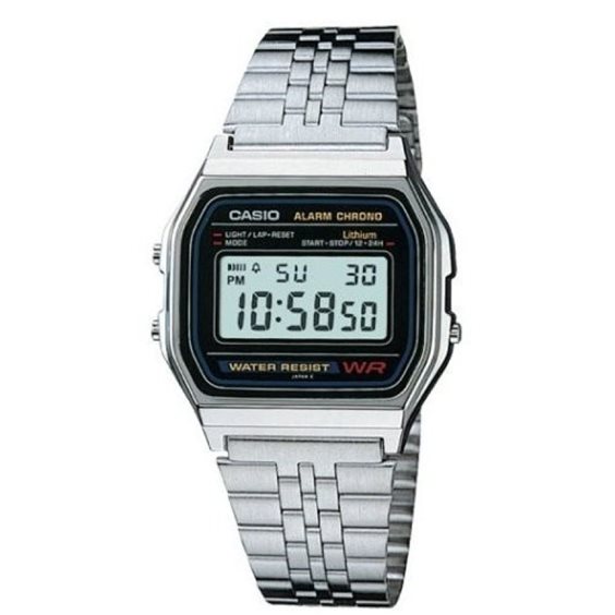 Orologio Casio Uomo Casio Vintage in Acciaio A158WA-1DF - A158WA-1DF